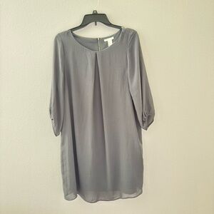 H&M Light Gray Dress